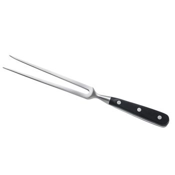 Tenedor Trinchador Acero Inoxidable Bergner Foodies Negro