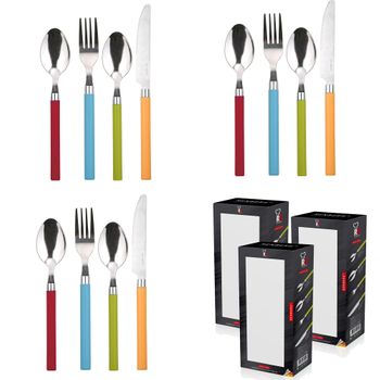 Set De Cubiertos Acero Inoxidable (8 Pcs) con Ofertas en Carrefour