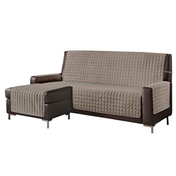 Funda Chaiselongue Acolchada Reversible 280 Brazo Izquierdo Spirit Marfil  con Ofertas en Carrefour