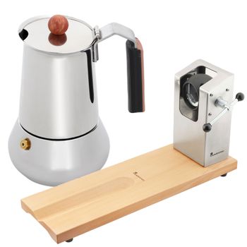 Pack Jamonero Bergner Masterpro Con Una Cafetera De 6 Tazas San Ignacio