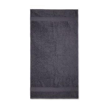 Toalla De Lavabo 100% Algodón Gris Oscuro 50x90 Cm.