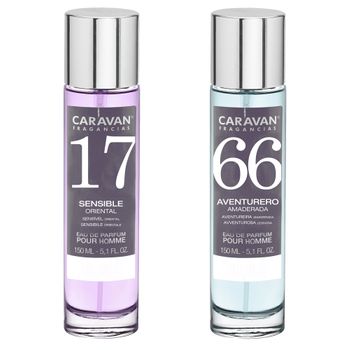 Set De 2 Perfumes Caravan Hombre Nº66 Y Nº 17