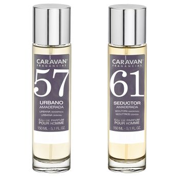 Set De 2 Perfumes Caravan Hombre Nº61 Y Nº57