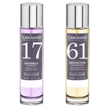 Set De 2 Perfumes Caravan Hombre Nº61 Y Nº 17