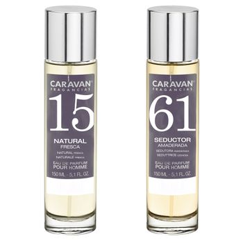 Set De 2 Perfumes Caravan Hombre Nº61 Y Nº 15