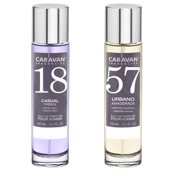 Set De 2 Perfumes Caravan Hombre Nº57 Y Nº 18