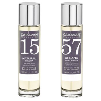 Set De 2 Perfumes Hombre Nº57 Y Nº 15 Caravan