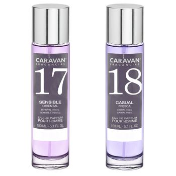 Set De 2 Perfumes Caravan Hombre Nº18 Y Nº 17