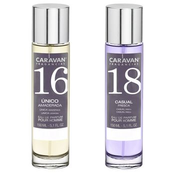 Set De 2 Perfumes Caravan Hombre Nº18 Y Nº 16