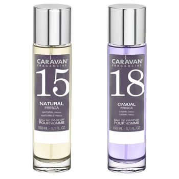 Set De 2 Perfumes Caravan Hombre Nº18 Y Nº 15