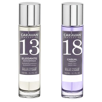 Set De 2 Perfumes Caravan Hombre Nº18 Y Nº 13