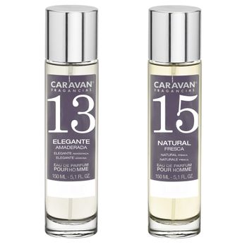 Set De 2 Perfumes Caravan Hombre Nº15 Y Nº 13