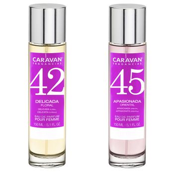 Set De 2 Perfumes - Colonias Caravan Para Mujer Nº 45 Y Nº  42