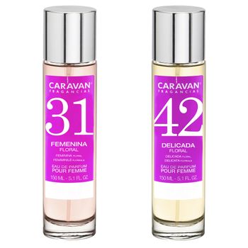 Set De 2 Perfumes Caravan Para Mujer Nº42 Y Nº 31