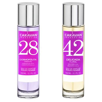 Set De 2 Perfumes Caravan Para Mujer Nº42 Y Nº 28