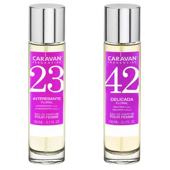 Set De 2 Perfumes Caravan Para Mujer Nº42 Y Nº 23