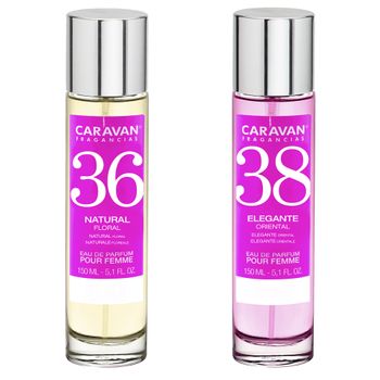 Set De 2 Perfumes Caravan Para Mujer Nº38 Y Nº 36