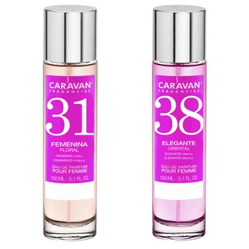 Set De 2 Perfumes Caravan Para Mujer Nº38 Y Nº 31