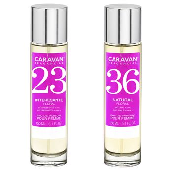 Set De 2 Perfumes - Colonias Caravan Para Mujer Nº 36 Y Nº  23