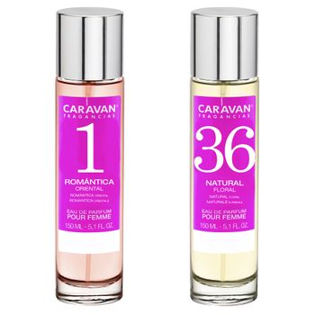 Set De 2 Perfumes Caravan Para Mujer Nº36 Y Nº 1