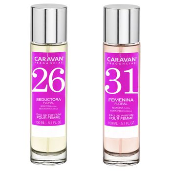 Set De 2 Perfumes Caravan Para Mujer Nº31 Y Nº 26