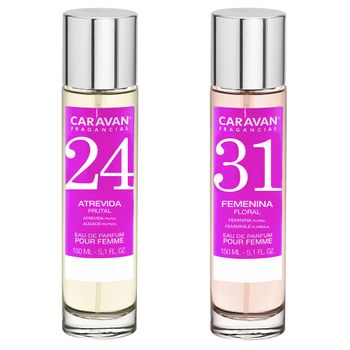 Set De 2 Perfumes Caravan Para Mujer Nº31 Y Nº 24