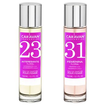 Set De 2 Perfumes Caravan Para Mujer Nº31 Y Nº 23