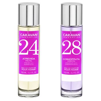 Set De 2 Perfumes Caravan Para Mujer Nº28 Y Nº 24
