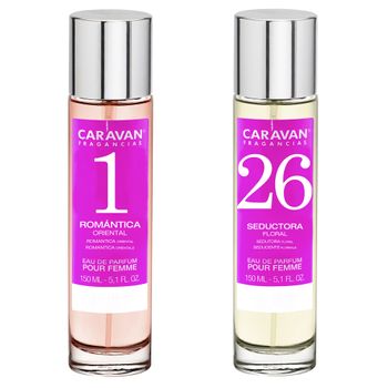 Set De 2 Perfumes Caravan Para Mujer Nº26 Y Nº 1