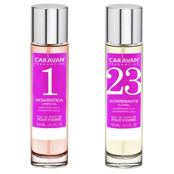 Set De 2 Perfumes Caravan Para Mujer Nº23 Y Nº 1