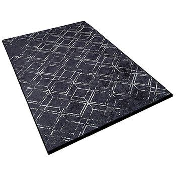 Alfombra De Poliester Estampada 80 X 120cm Modelo Wh1021 Multicolor