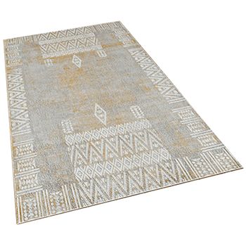 Alfombra Jarapa Beige Crema Natural, Estilo Hindu, Alfombra 100% Algodon,  Alfombra De Colores Con Flecos, Medida 50x80 [7351202-3] 50x80 Cm crema  Beige 7351202-3 exma con Ofertas en Carrefour