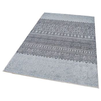 Alfombra De Poliester Estampada 180 X 280cm Modelo Wh1024 Multicolor