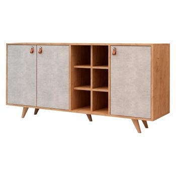 Mueble De Aglomerado De Madera Wellhome 140 X 89 X 40 Cm Blanco