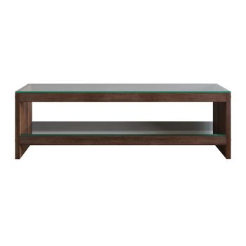 Mesa Tv,100% Pine Solid Wood, Color Nogal