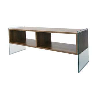 Mesa Tv De Aglomerado Wellhome 120 X 45 X 35 Cm Nogal