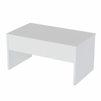 Mesa Auxiliar De Aglomerado Wellhome 95x56,5x11,6 Cm Blanco