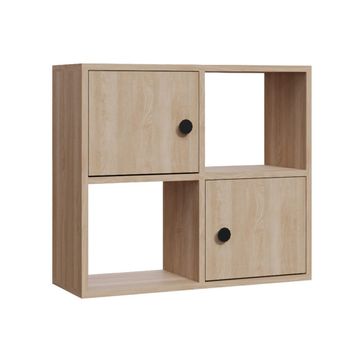 Librería Aglomerado Wellhome  72 X 25 X 62,6 Cm