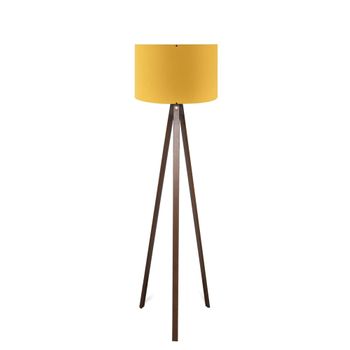 Lámpara De Pie Trípode Amarilla Amarillo 38x38x140 E27 60w Wellhome