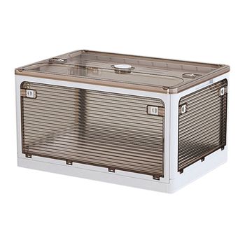 Caja De Almacenamiento De Tela Plegable 72l Verde Joybos con