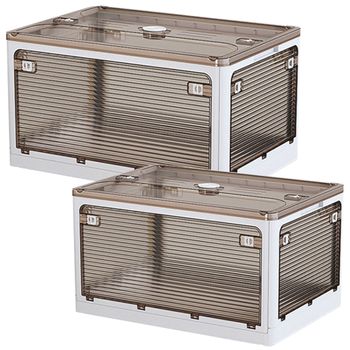 Caja De Almacenamiento De Tela Plegable 72l Verde Joybos con Ofertas en  Carrefour