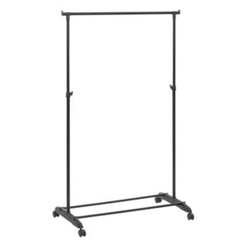 Perchero Burro, De Metal Wellhome Colgador Para Ropa 160x80x42 Negro