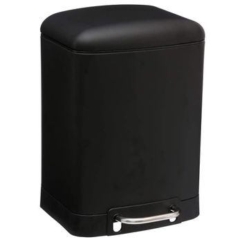 Papelera Cubo De Basura 6l Contenedor Negro