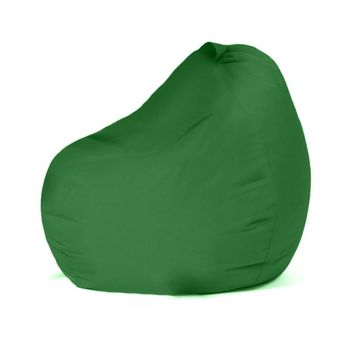 Sillón-puf Poliestireno Wellhome Niños Para Exteriores 60x60x25 Verde