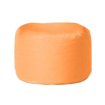 Pouf Poliestireno Reciclado Wellhome De Jardín 45x45x45 Naranja