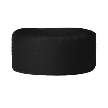 Pouf Poliestireno Reciclado Wellhome De Jardín 55x55x30 Color Negro