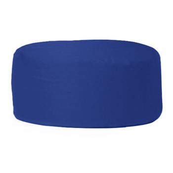 Pouf De Jardín Poloiestireno Reciclado Wellhome 55x55x30 Azul