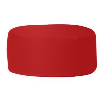 Pouf De Jardín Poliestireno Reciclado Wellhome 55x55x30 Rojo