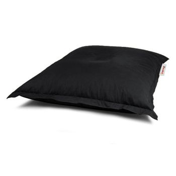 Cojín Pouf Poliestireno Reciclado Wellhome 100x100 - Negro