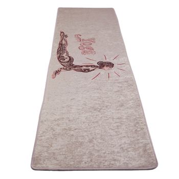 Alfombra De Yoga Rosa Wellhome